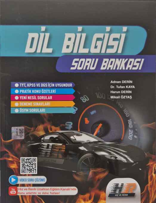 YKS TYT AYT HIZ ve RENK S.B. DİLBİLGİSİ - 2024-25