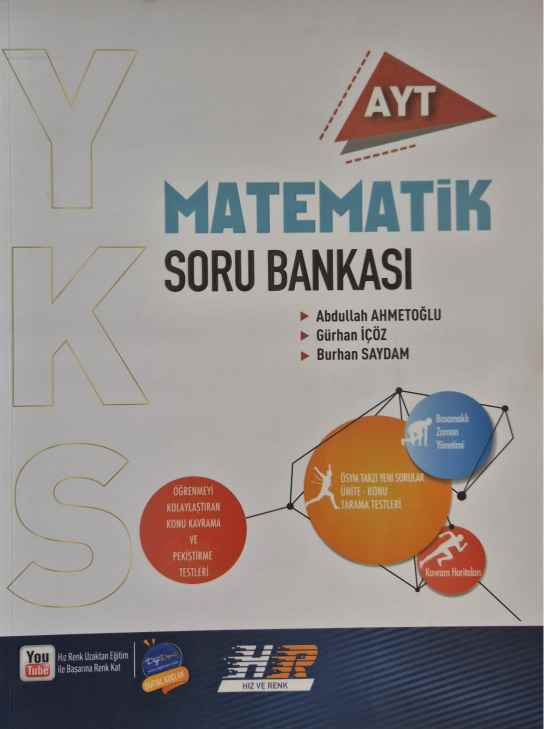 YKS AYT HIZ ve RENK S.B. MATEMATİK - 2024-25