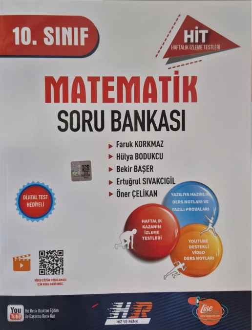 10.SINIF HIZ ve RENK HİT S.B. MATEMATİK - 2024-25