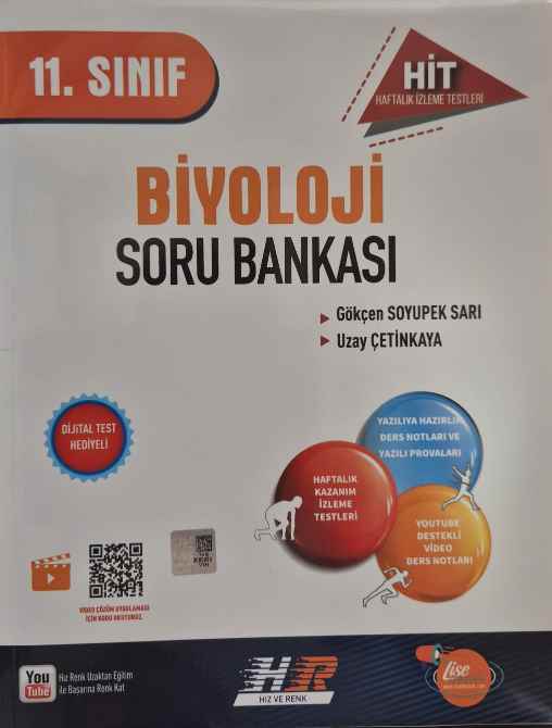 11.SINIF HIZ ve RENK HİT S.B. BİYOLOJİ - 2024-25