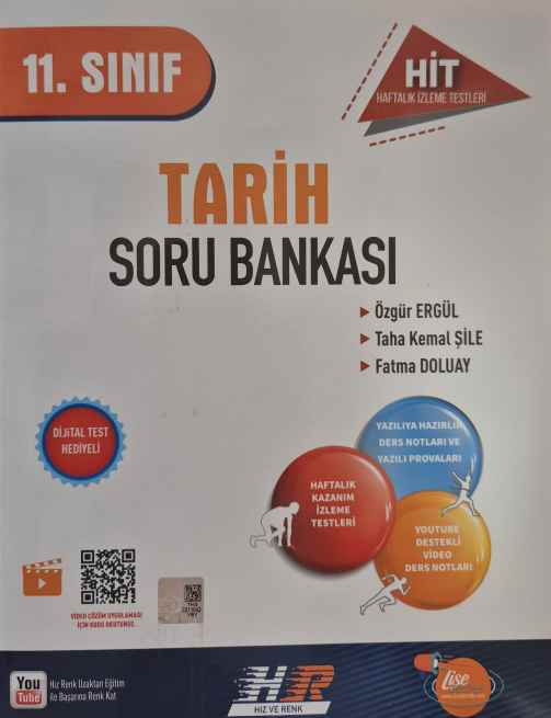 11.SINIF HIZ ve RENK HİT S.B. TARİH  - 2024-25