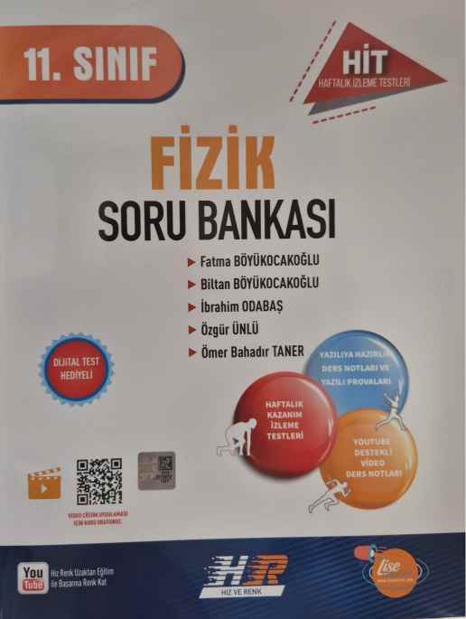 11.SINIF HIZ ve RENK HİT S.B. FİZİK - 2024-25