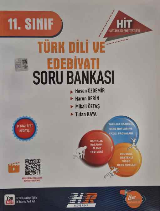 11.SINIF HIZ ve RENK HİT S.B. EDEBİYATI - 2024-25