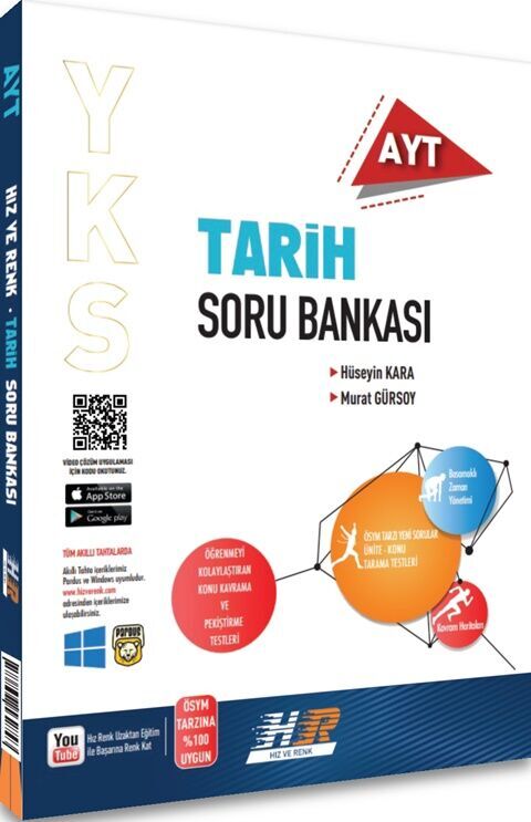 YKS AYT HIZ ve RENK S.B. TARİH - 2024-25