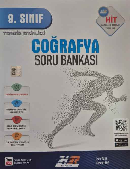 09.SINIF HIZ ve RENK HİT S.B. COĞRAFYA - 2024-25