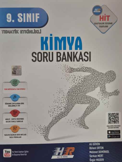 09.SINIF HIZ ve RENK HİT S.B. KİMYA - 2024-25