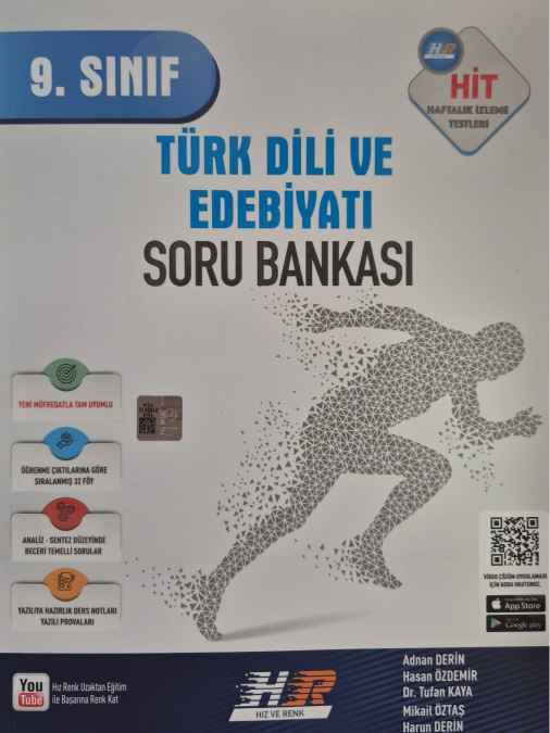 09.SINIF HIZ ve RENK HİT S.B. EDEBİYAT - 2024-25