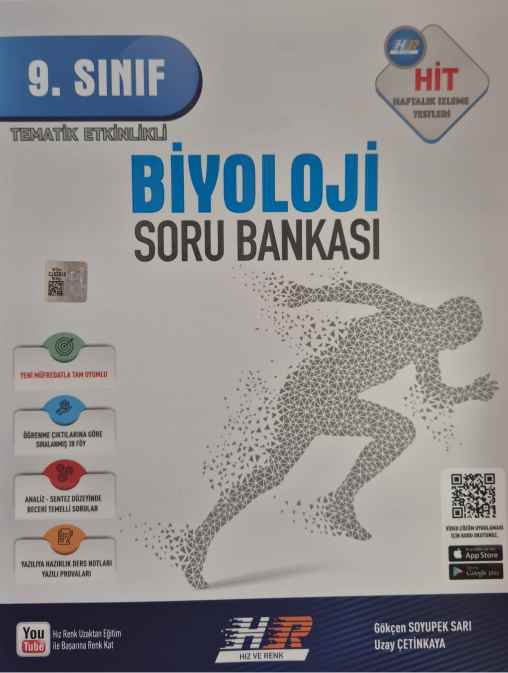 09.SINIF HIZ ve RENK HİT S.B. BİYOLOJİ - 2024-25