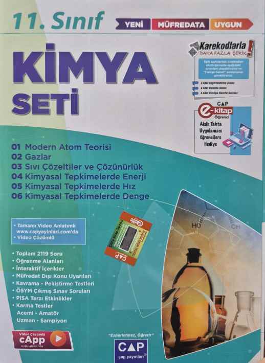 11.SINIF SET ANADOLU KİMYA - 2024-25