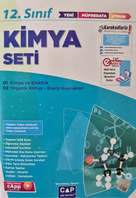 12.SINIF SET ANADOLU KİMYA - 2024-25