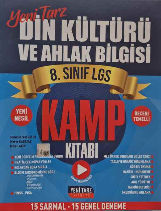 8.SINIF YENİ TARZ DENEME DİN KÜLT. 2024-25