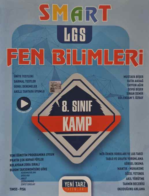 8.SINIF YENİ TARZ SMART FEN BİLİMLER KAMP- 2024-25