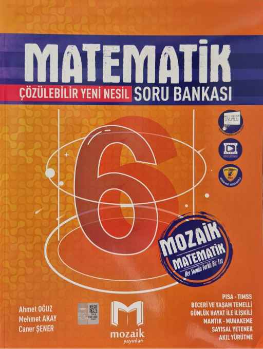 6.SINIF MOZAİK S.B. MATEMATİK - 2024-25