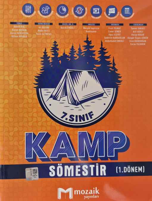 *7.SINIF MOZAİK SÖMESTR (1.DÖNEM) KAMP - 2024-25