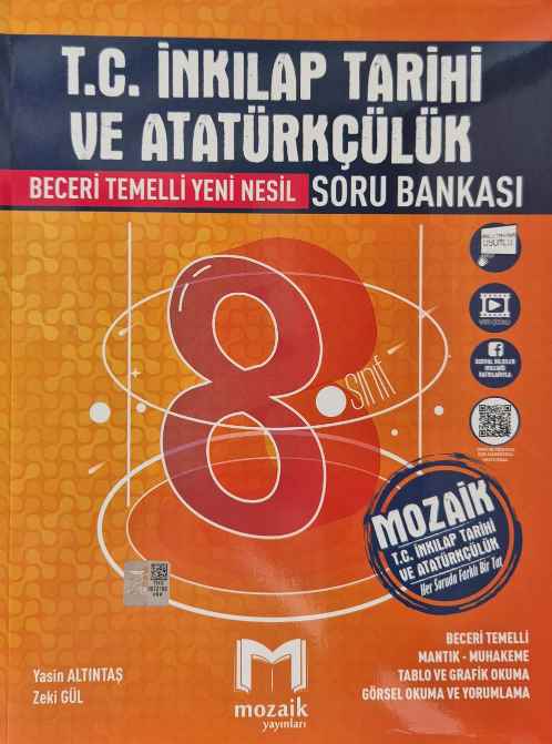 8.SINIF MOZAİK S.B. İNKILAP TARİHİ - 2024-25