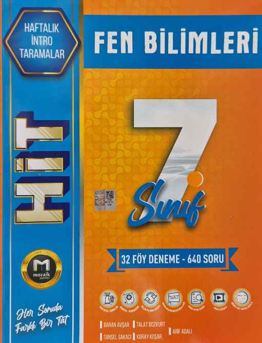 7.SINIF MOZAİK HİT 32 Lİ DENEME FEN BLM.- 2024-25