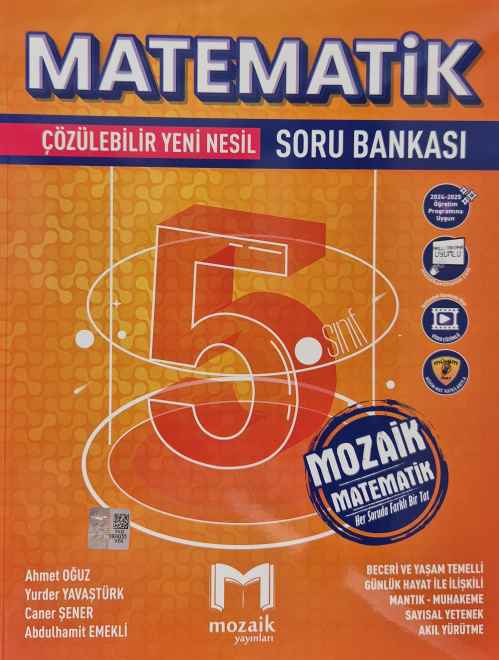 5.SINIF MOZAİK S.B. MATEMATİK - 2024-25