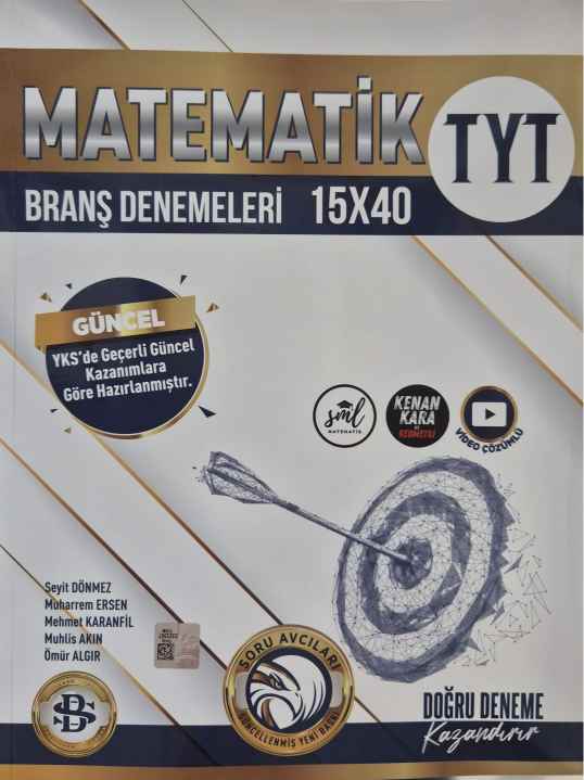 SARMAL TYT DENEME 15 Lİ MATEMATİK - 24-25