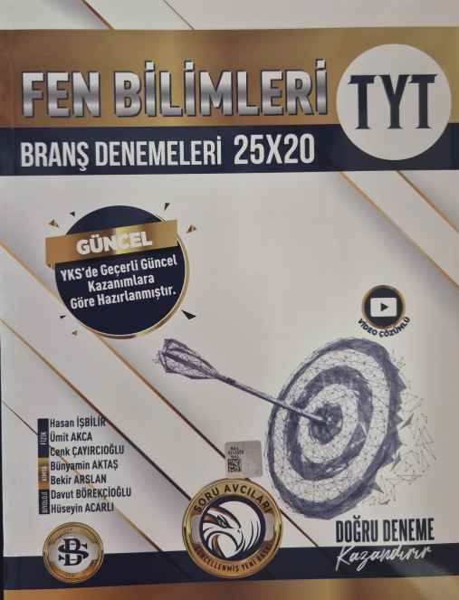 SARMAL TYT DENEME 25 Lİ FEN BİLİMLERİ  - 24-25