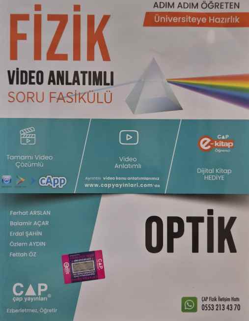 ÜNİV. HAZ FİZİK KA-SB OPTİK - 2024-25