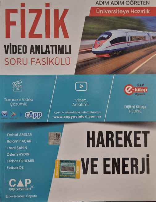 ÜNİV. HAZ FİZİK KA-SB HAREKET VE ENERJİ - 2024-25