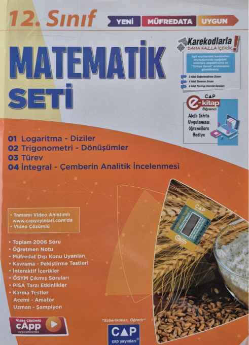 12.SINIF SET ANADOLU MATEMATİK - 2024-25