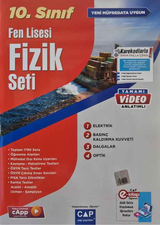 10.SINIF SET FEN LİSESİ FİZİK - 2024-25