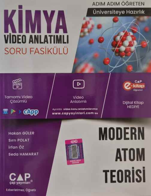 ÜNİV. HAZ KİMYA KA-SB MODERN ATM TEO - 2024-25