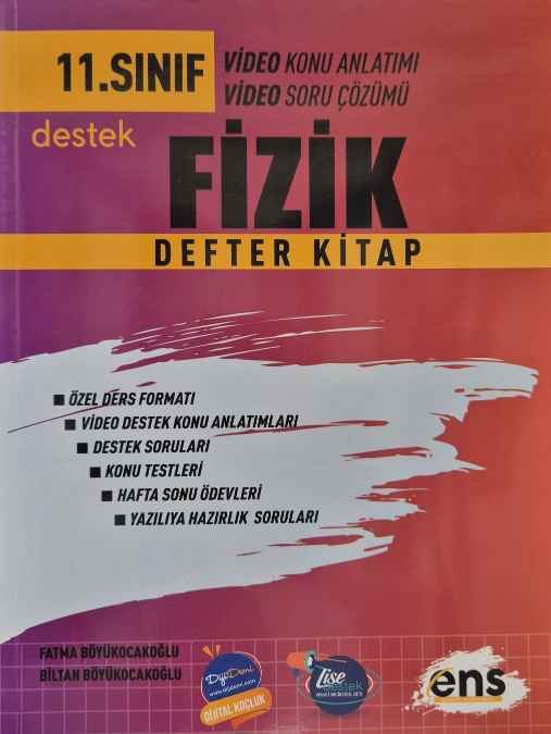 ENS 11.SINIF DEFTER KİTAP FİZİK - 2024-25