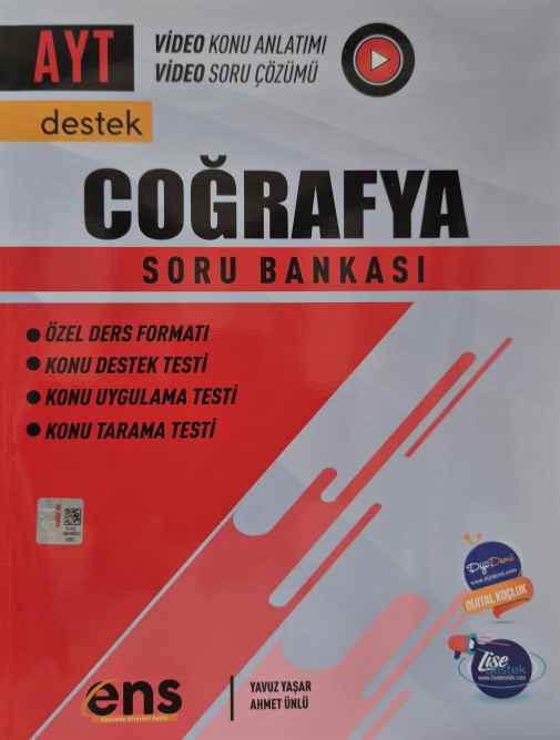 ENS DESTEK YKS AYT S.B. COĞRAFYA - 2024-25