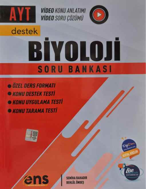 ENS DESTEK YKS AYT S.B. BİYOLOJİ - 2024-25