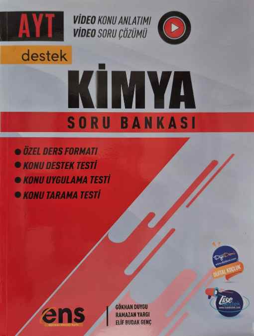 ENS DESTEK YKS AYT S.B. KİMYA - 2024-25