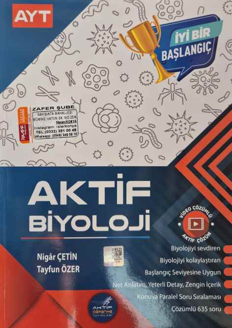 AKTİF YKS AYT 0 DAN BAŞLAYANLARA BİYOLOJİ - 24-25