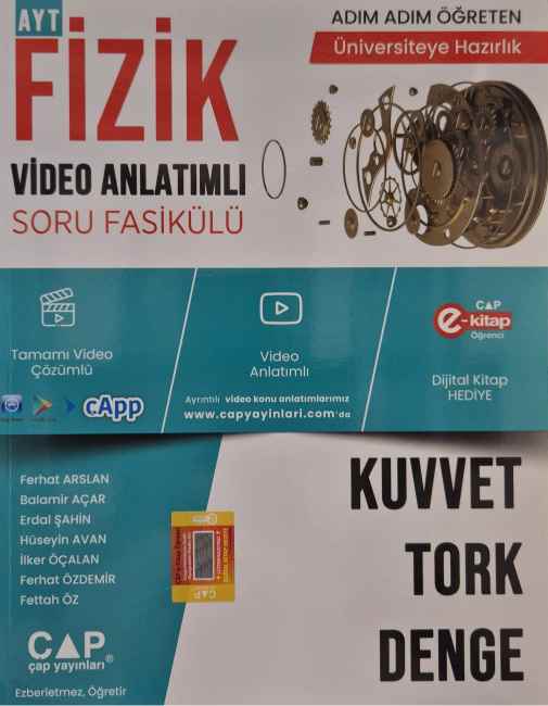 ÜNİV. HAZ FİZİK KA-SB KUVVET-TORK-DENGE - 2024-25