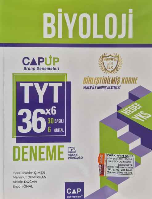 *ÇAP UP TYT DENEME BİYOLOJİ 30*6 - 2023