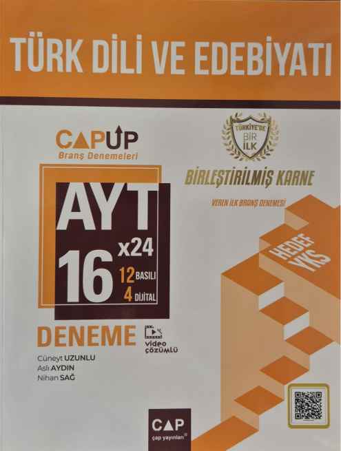 ÇAP YKS AYT UP DENEME 12*4 EDEBİYAT - 2023