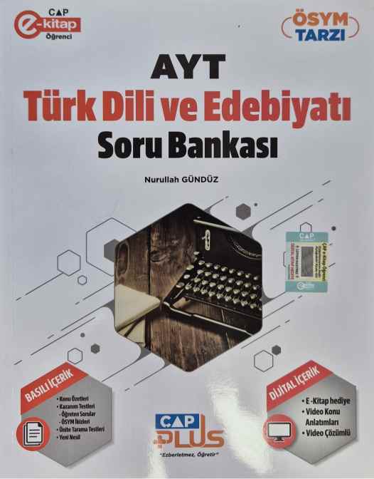 ÇAP YKS AYT PLUS S.B. T.EDEBİYATI - 2024-25