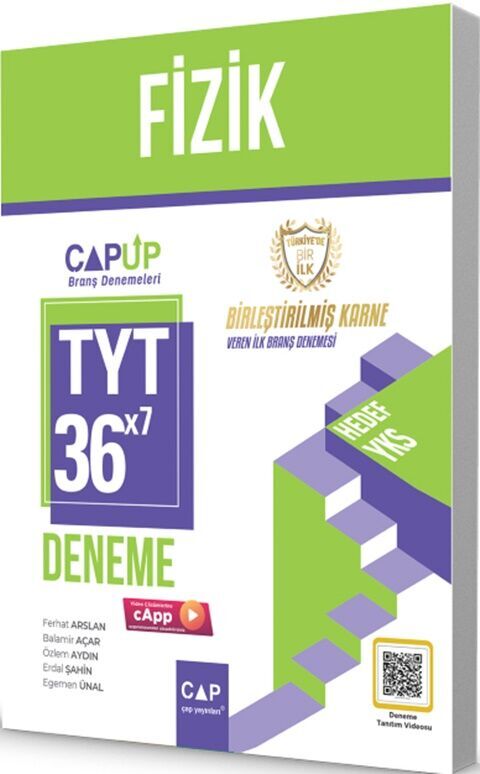 ÇAP UP TYT DENEME FİZİK 36*7 - 2024