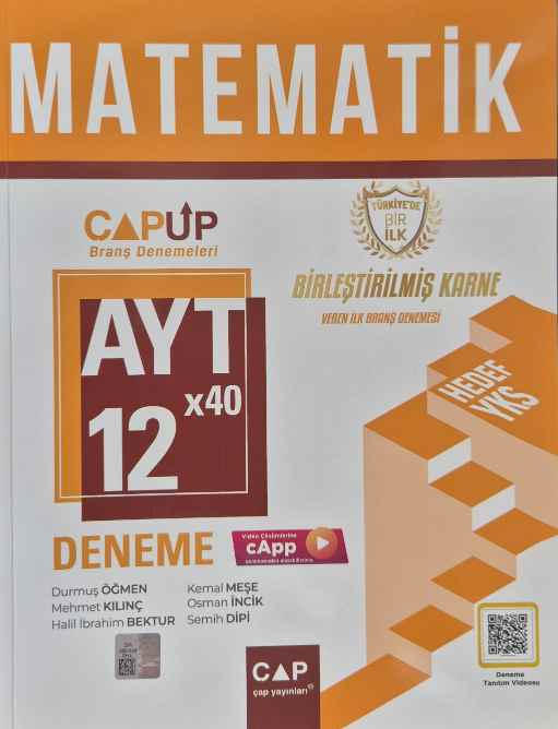 ÇAP YKS AYT UP DENEME 12 Lİ MATEMATİK - 2024