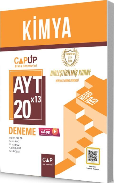 ÇAP YKS AYT UP DENEME 20*13 KİMYA - 2024