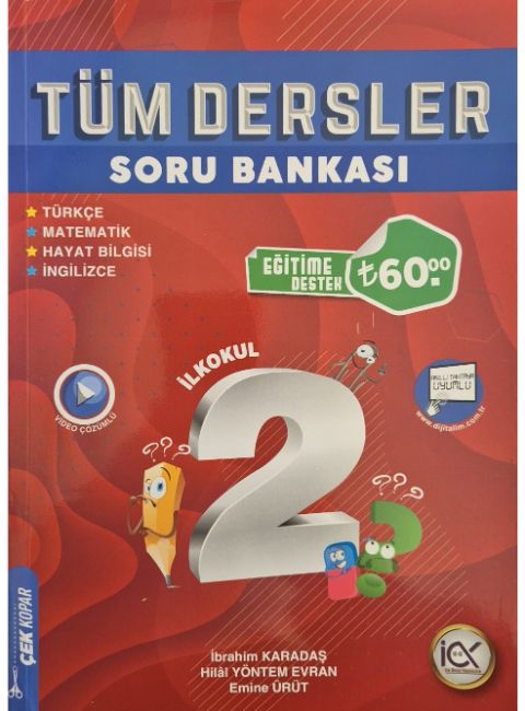 İLKÖNCE 2.SINIF S.B. TÜM DERSLER - 2024