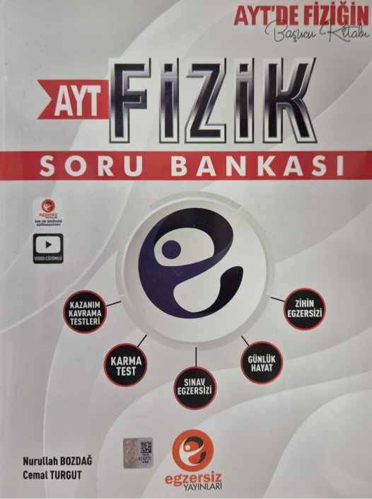 EGZERSİZ YKS AYT SORU BANKASI FİZİK - 2024-25