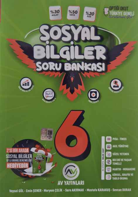 6.SINIF AV S.B. BRANŞ DNM HEDİYE SOSYAL B. - 24-25