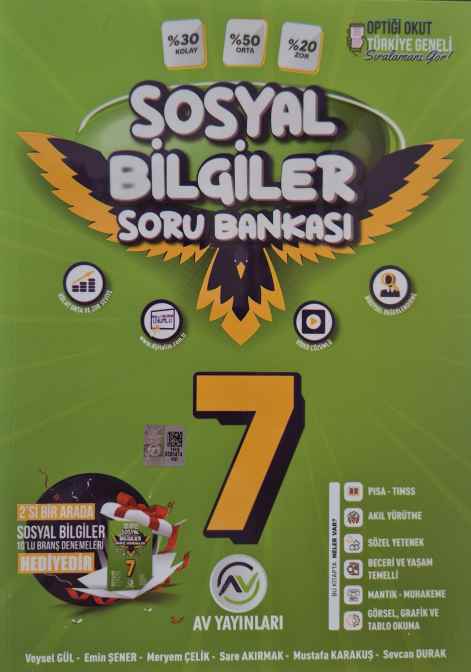 7.SINIF AV S.B. BRANŞ DNM HEDİYE SOSYAL B. - 24-25