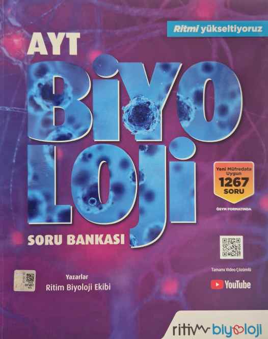 RİTİM YKS AYT S.B. BİYOLOJİ - 2024-25