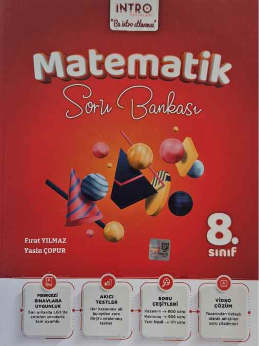 8.SINIF İNTRO S.B. MATEMATİK - 2024-25