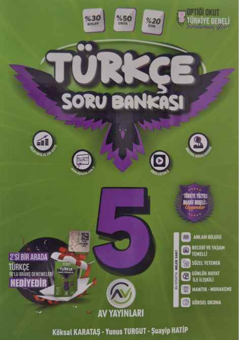 5.SINIF AV S.B. BRANŞ DNM HEDİYE TÜRKÇE - 24-25