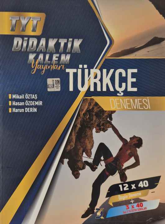 DİDAKTİK KALEM TYT DENEME TÜRKÇE - 2024-25