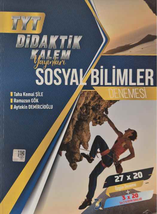 DİDAKTİK KALEM TYT DENEME SOSYAL BİLİMLER -2024-25