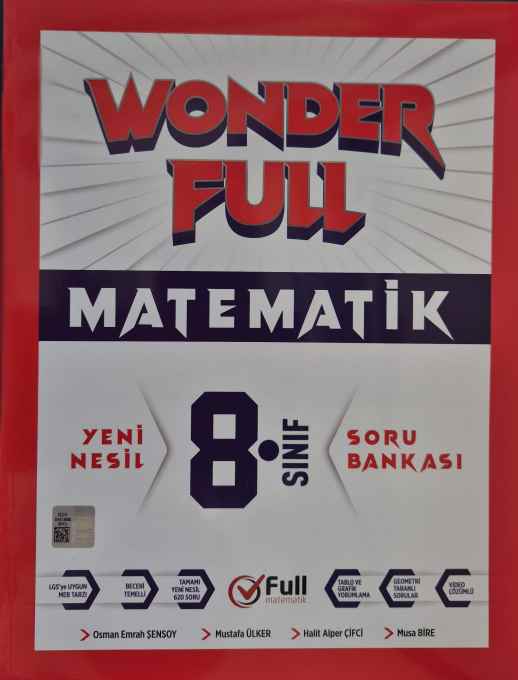 FULL 08.SINIF WONDERFULL S.B. MATEMATİK - 2024-25